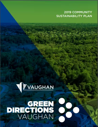 Green Directions Vaughan 2019 Front Cover