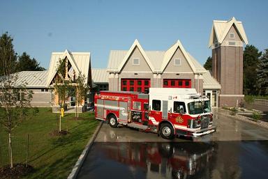 Fire Station, 10800 Dufferin St., Maple