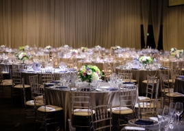 Tables at a gala