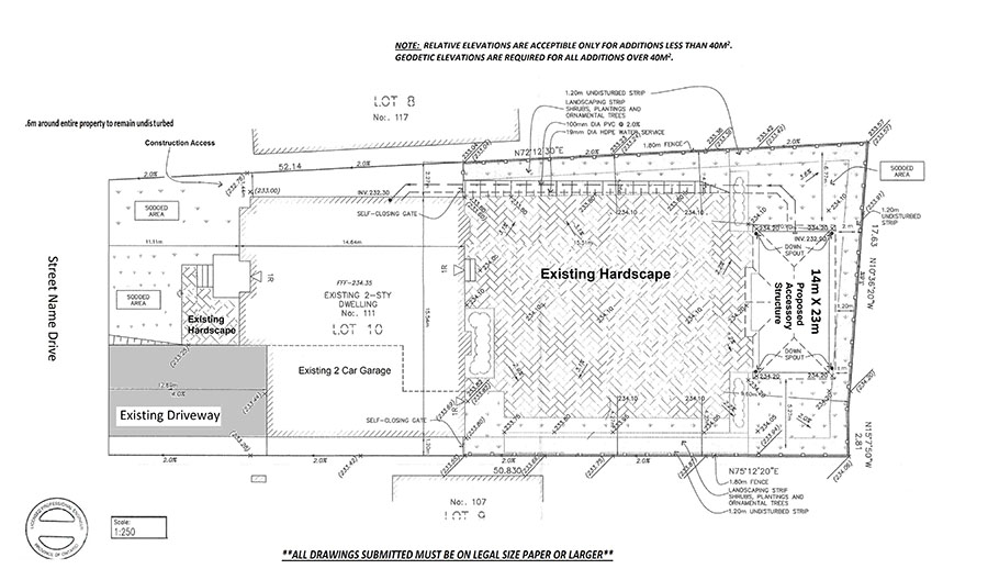 sample of addition more than 40 square metres