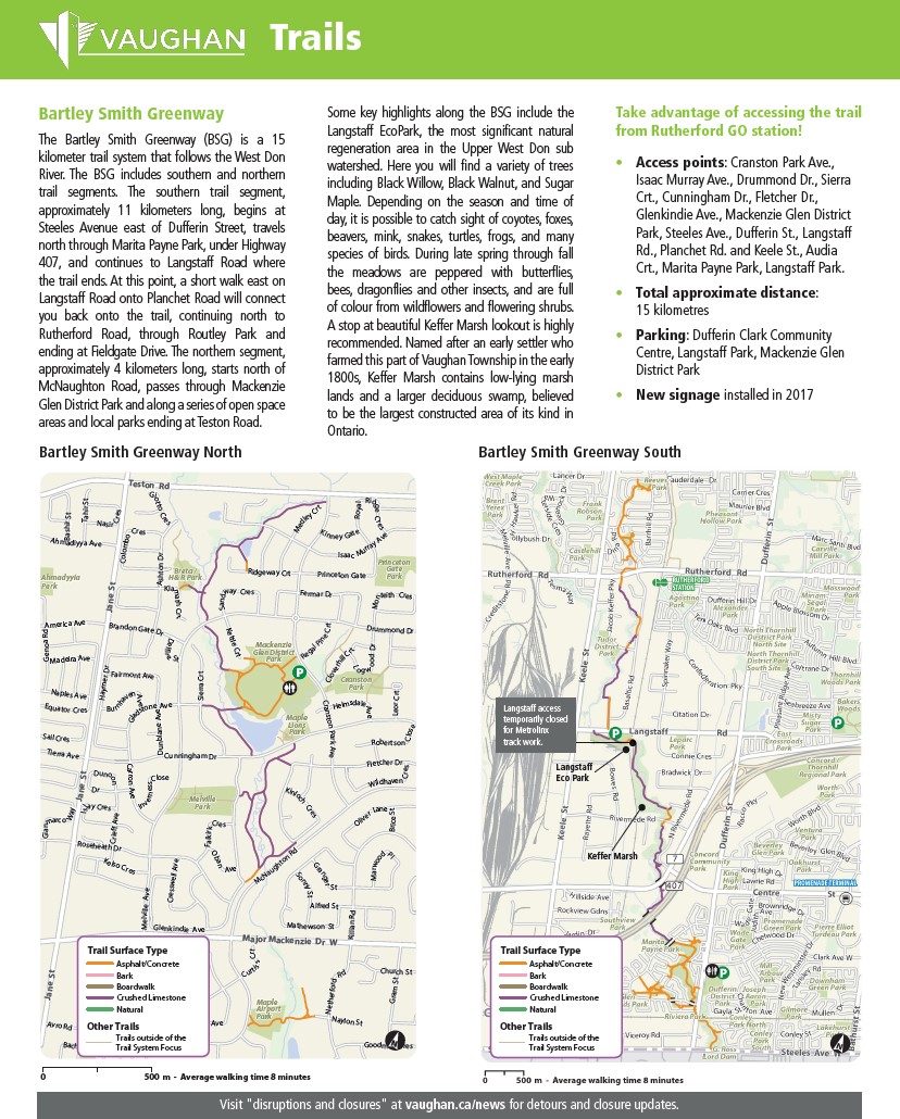 Bartley Web Trail