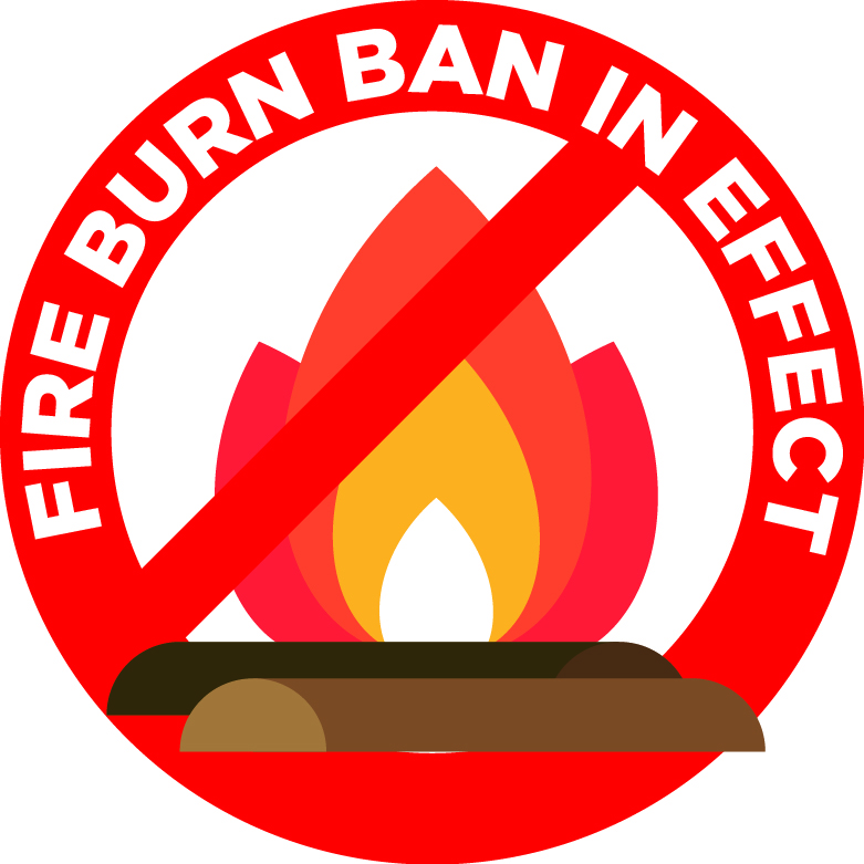 Fire Burn Ban in Effect image
