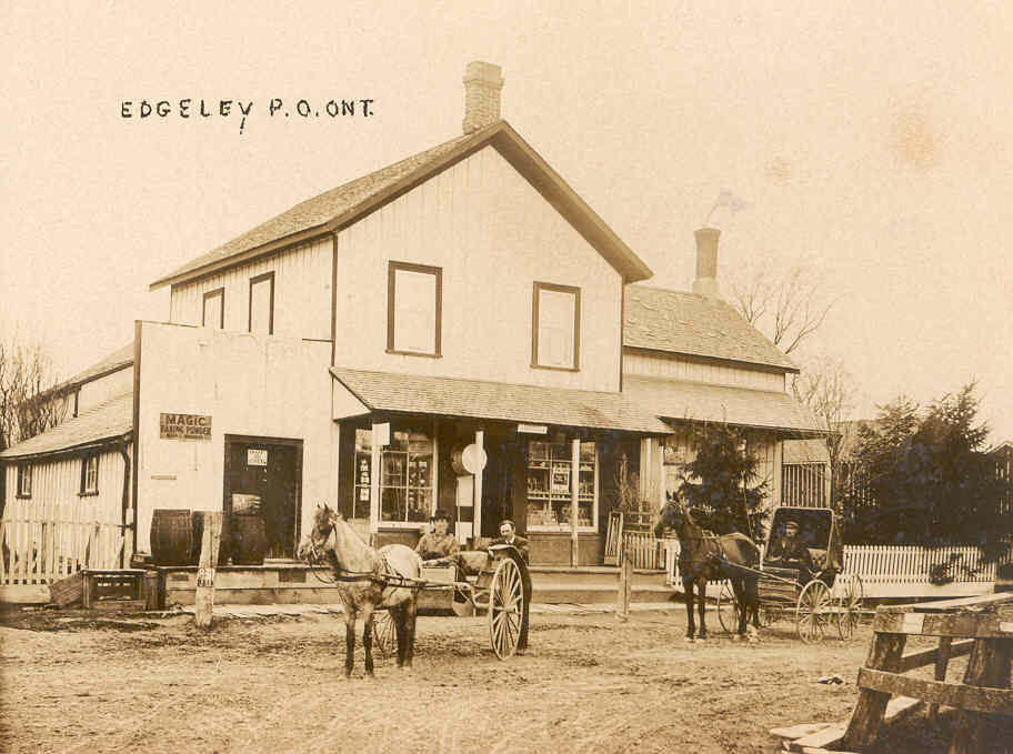 Edgeley Post Office, ca. 1900