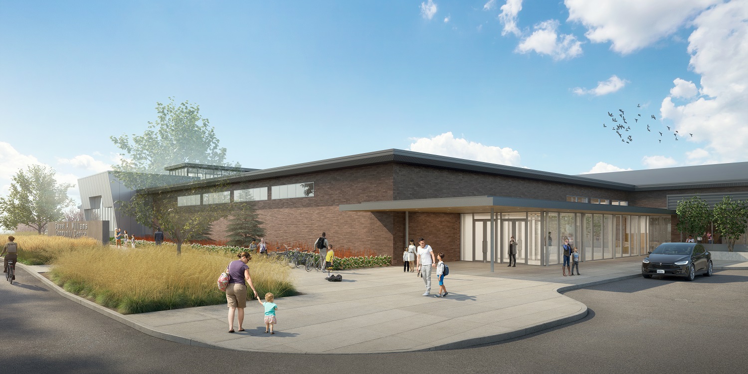 Proposed Main Entrance Rendering