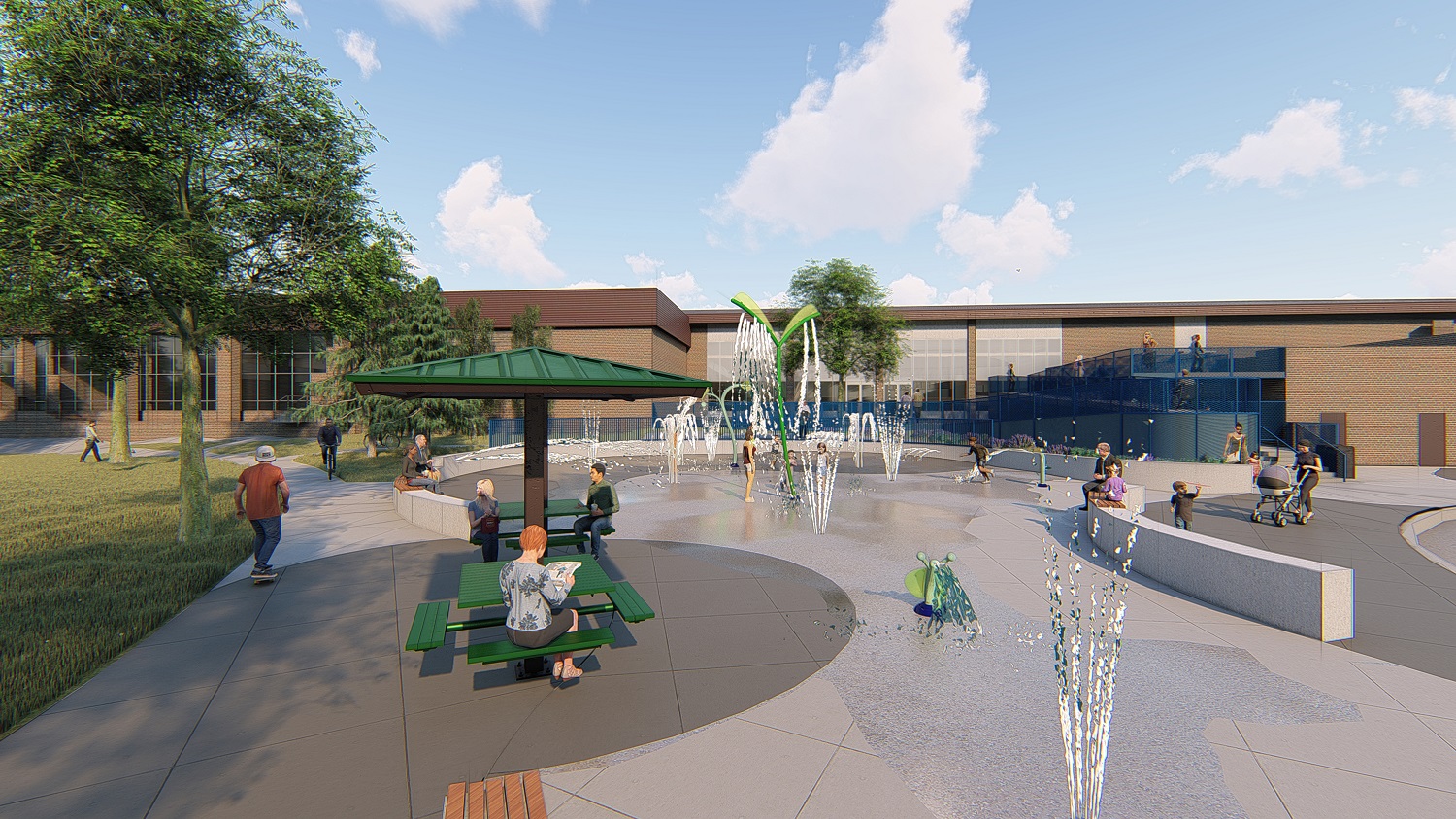Proposed York Hill Park Rendering