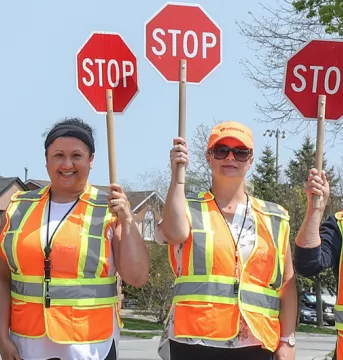 photo of crossing guards