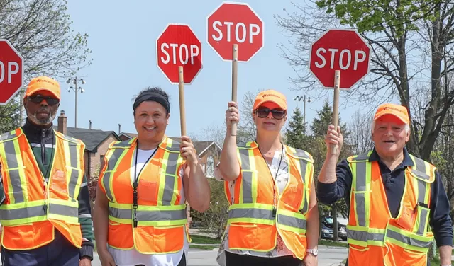 photo of crossing guards