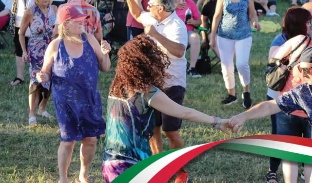 Group of people dancing