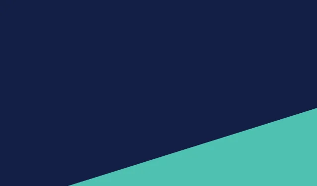 Navy blue background with blue and teal triangles