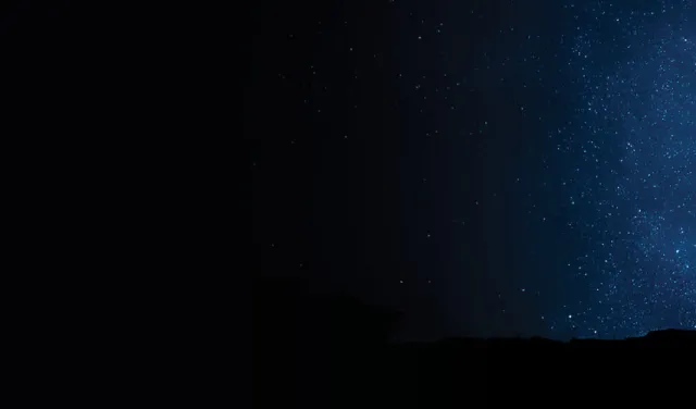 Silhouette of a nativity scene