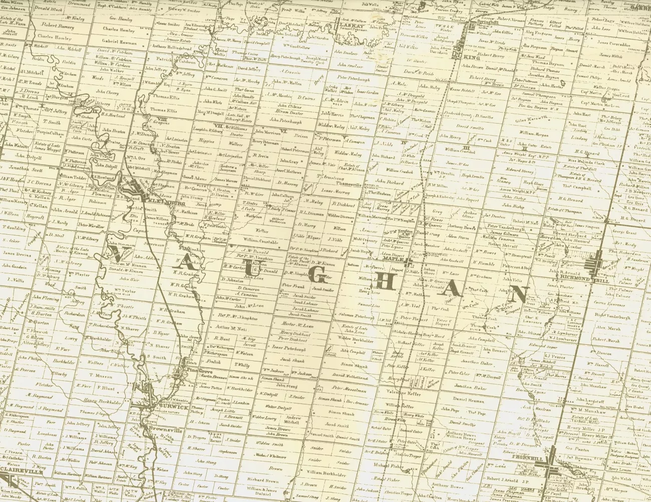1860 Tremaine Map