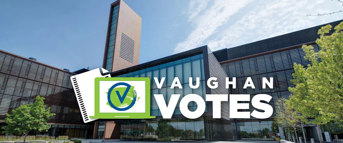 Vaughan Votes logo.