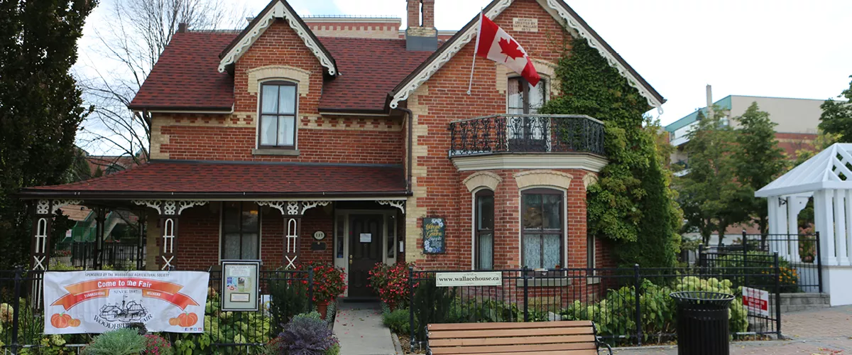 An old building in Woodbridge.