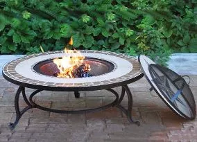 Firepit and coffee