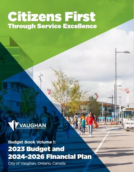 2023 Budget Book cover