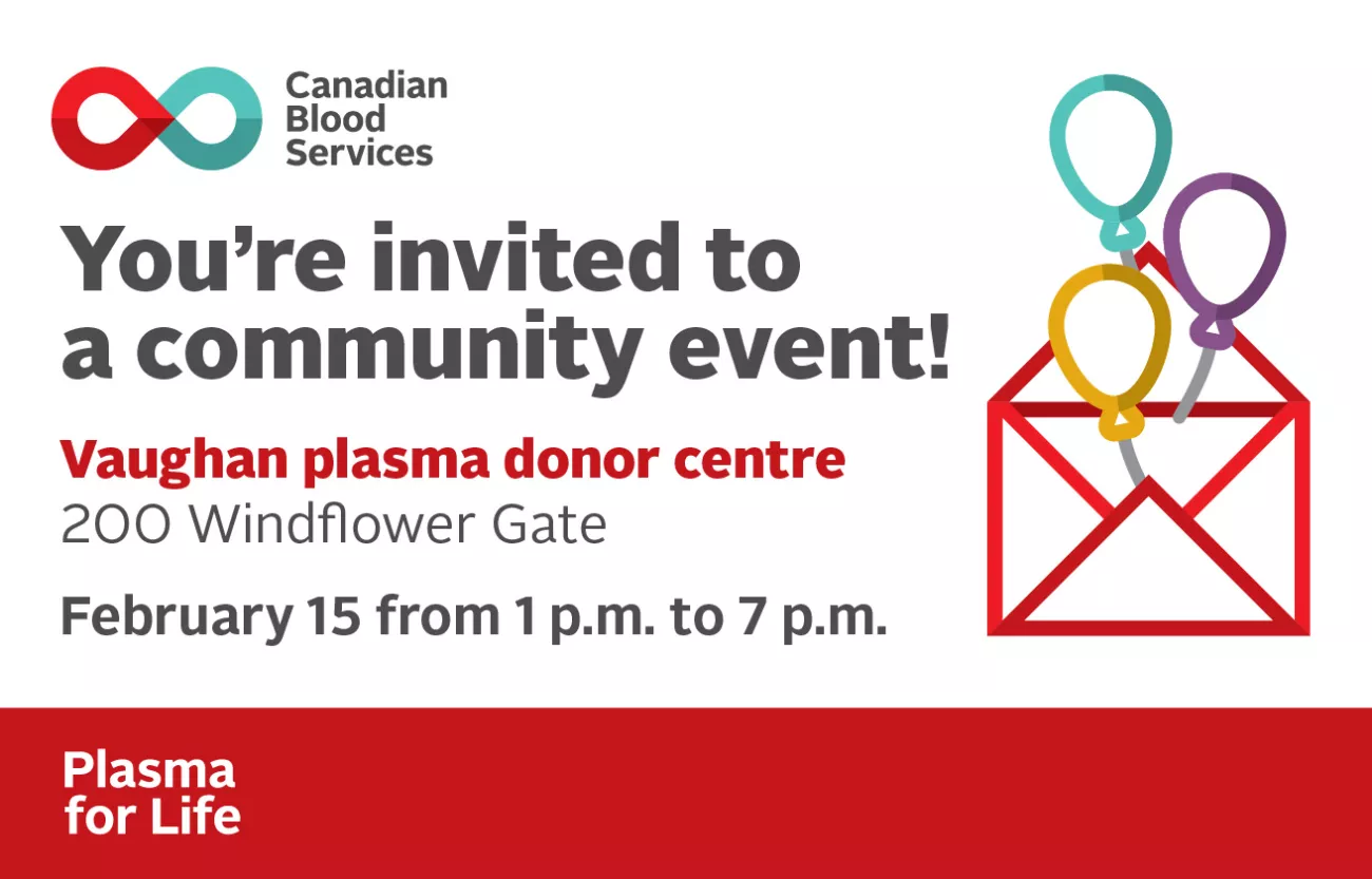 You're invited to a community event!