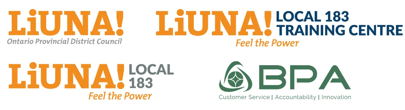 Four Liuna Logos
