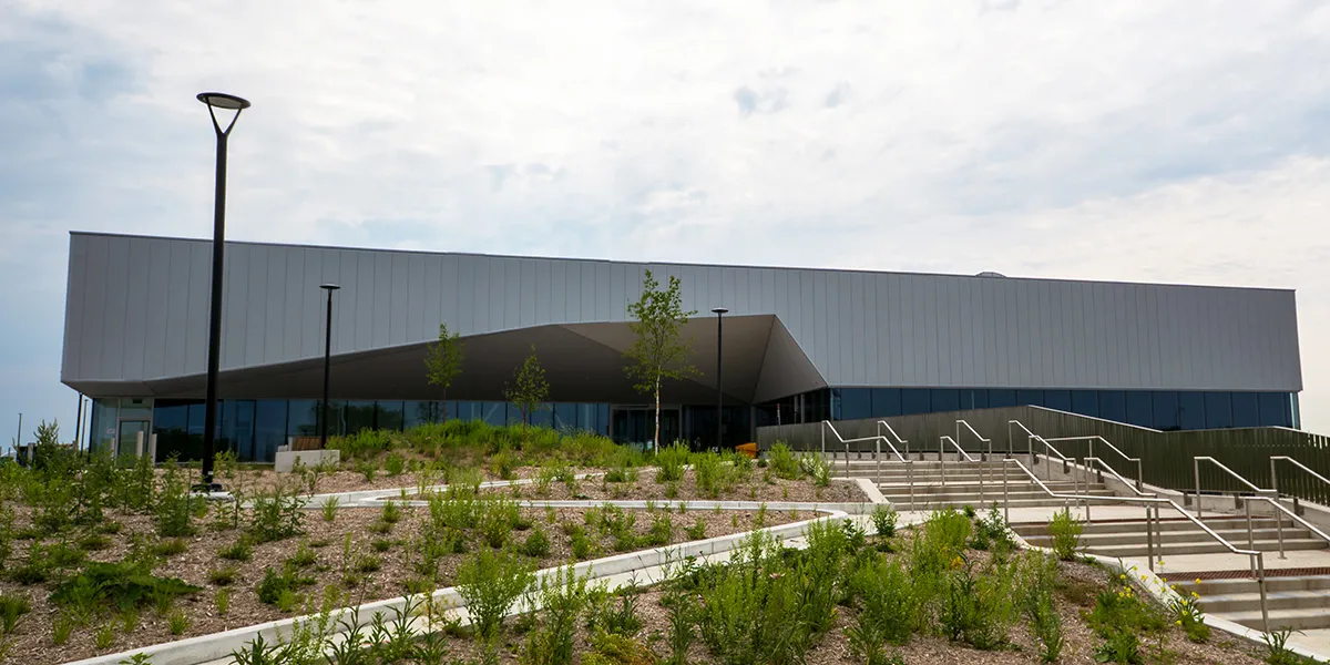 Exterior shot of Carrville Community Centre