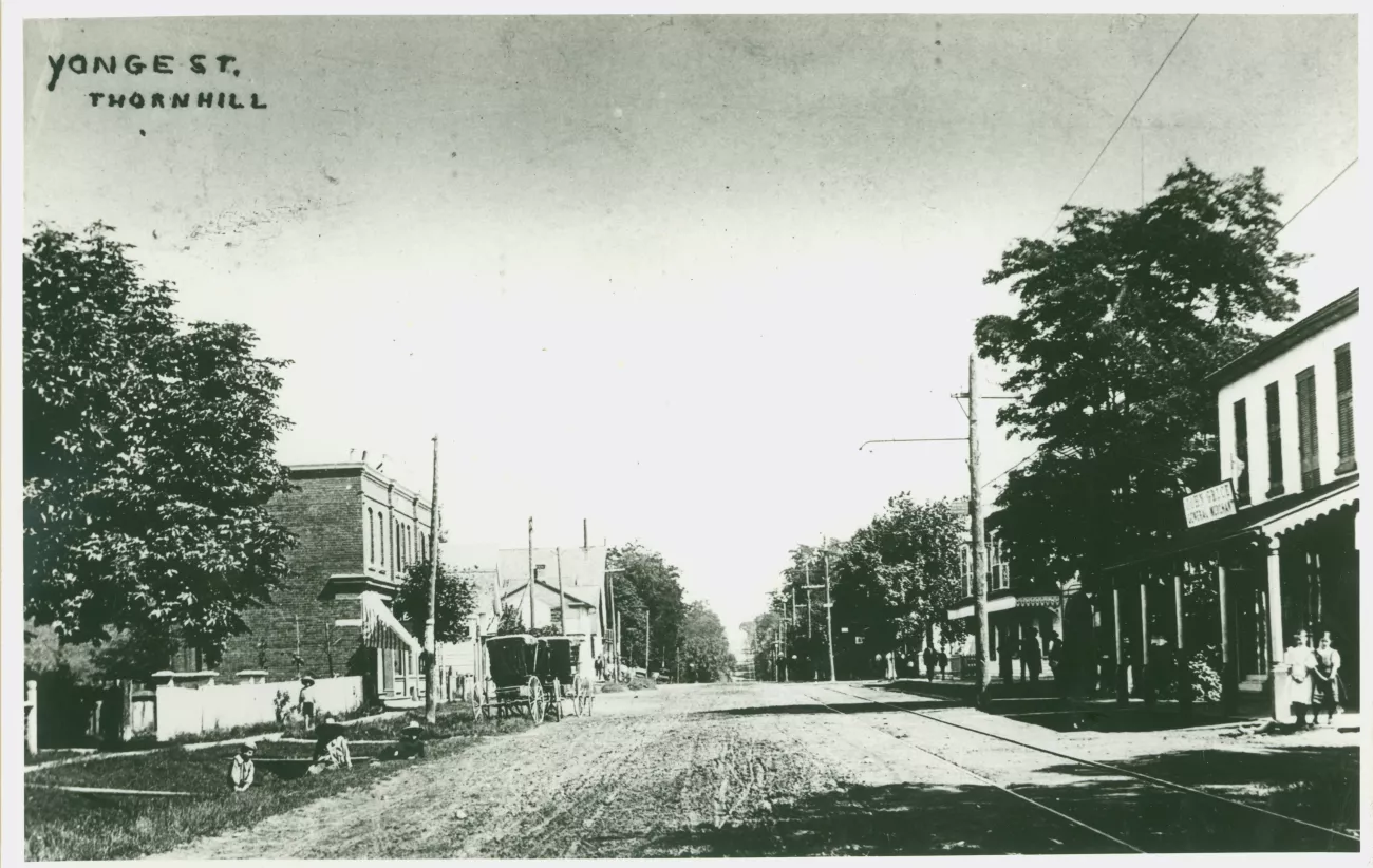 Yonge St Thornhill ca1900 MG 40