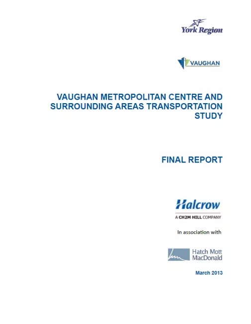 VMC and Surrounding Areas Transportation Study