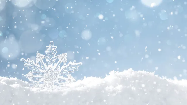 Snow background