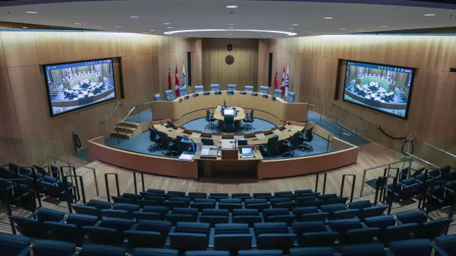 Vaughan Council Chambers