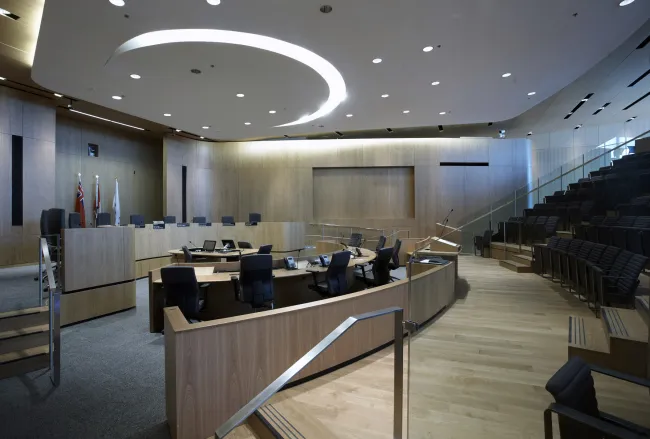 Council chambers