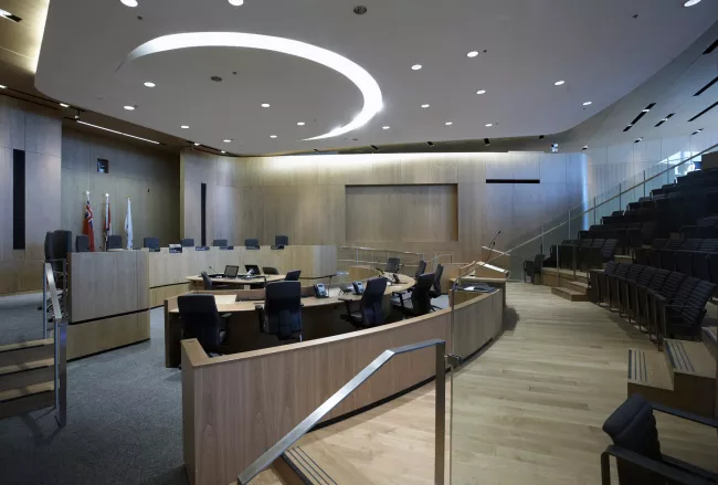 Council chambers