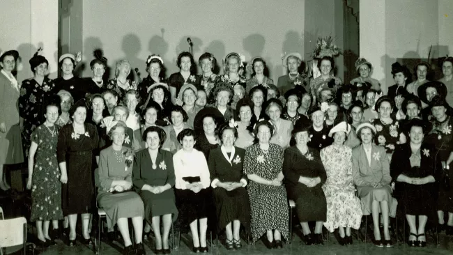 old burwick women's institute members