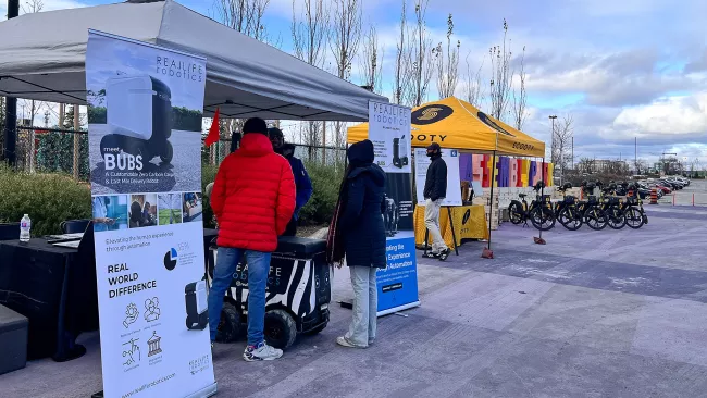 Four smart mobility businesses take part in OVIN Demonstration Zone in Vaughan 