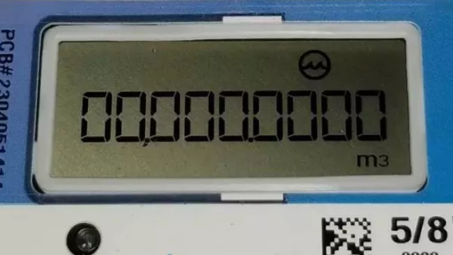 a water meter