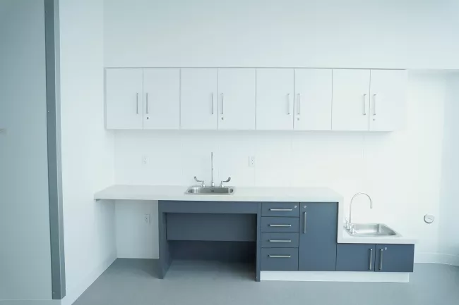 Interior shot of the childcare facility at Carrville Community Centre