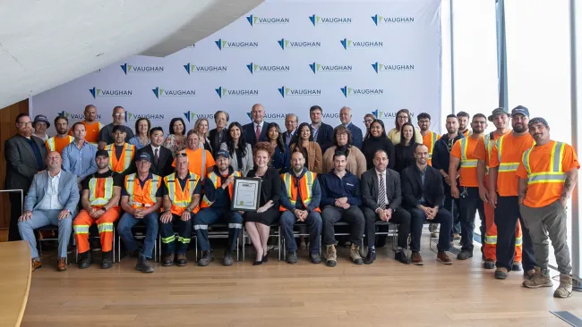 National Public Works Week award