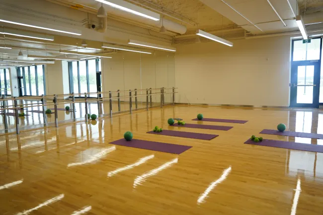 Fitness studio at Carrville Community Centre