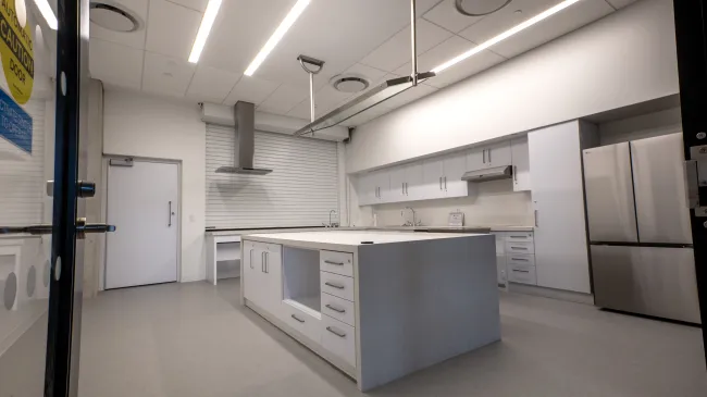 Teaching kitchen at Carrville Community Centre