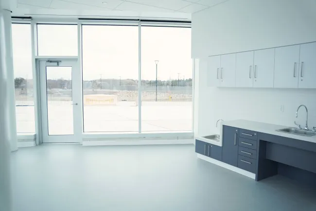 Interior shot of the childcare facility at Carrville Community Centre
