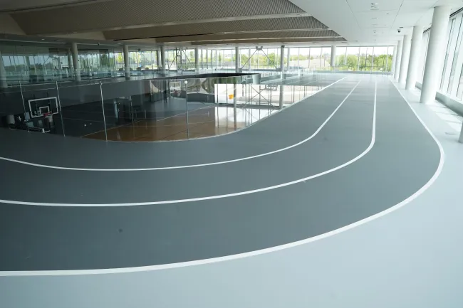 Carrville Community Centre indoor running track