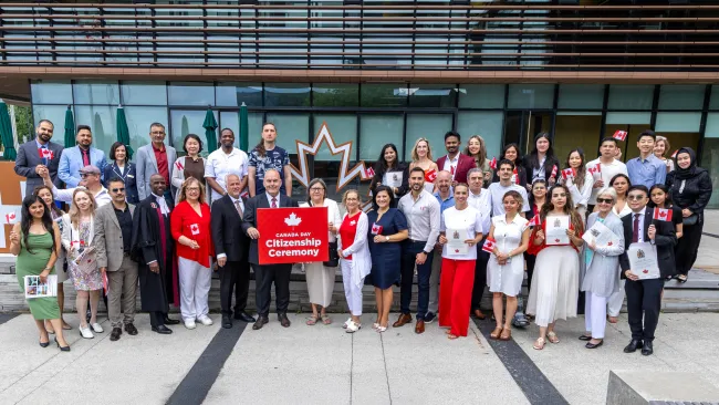 Vaughan holds citizenship ceremony to welcome new Canadians