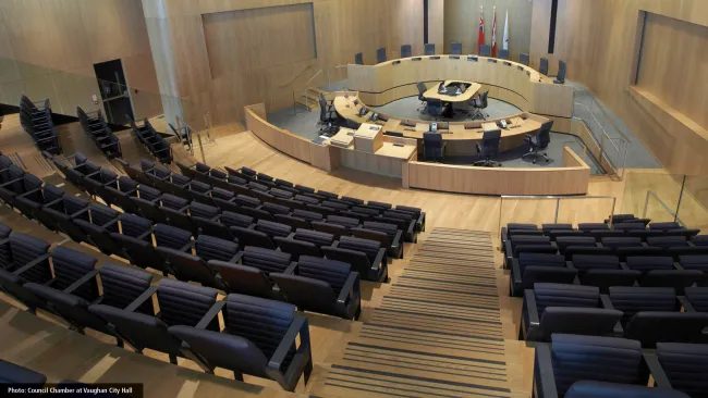 Vaughan Council Chambers