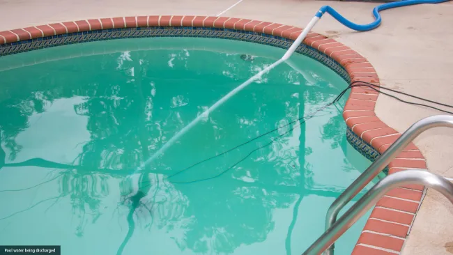 Pool disposal