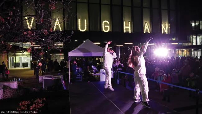 Vaughan’s ready to light up the night at tonight’s Festival of Lights kickoff event!