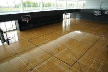 Double gymnasium at Carrville Community Centre