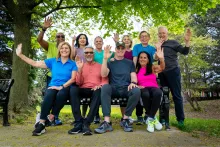 Outdoor group photo