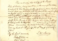 Image of the Huron-British Treaty of 1760, provided by the Huron-Wendat Nation