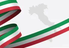 Italian flag colours