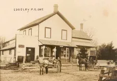 Edgeley Post Office ca 1900