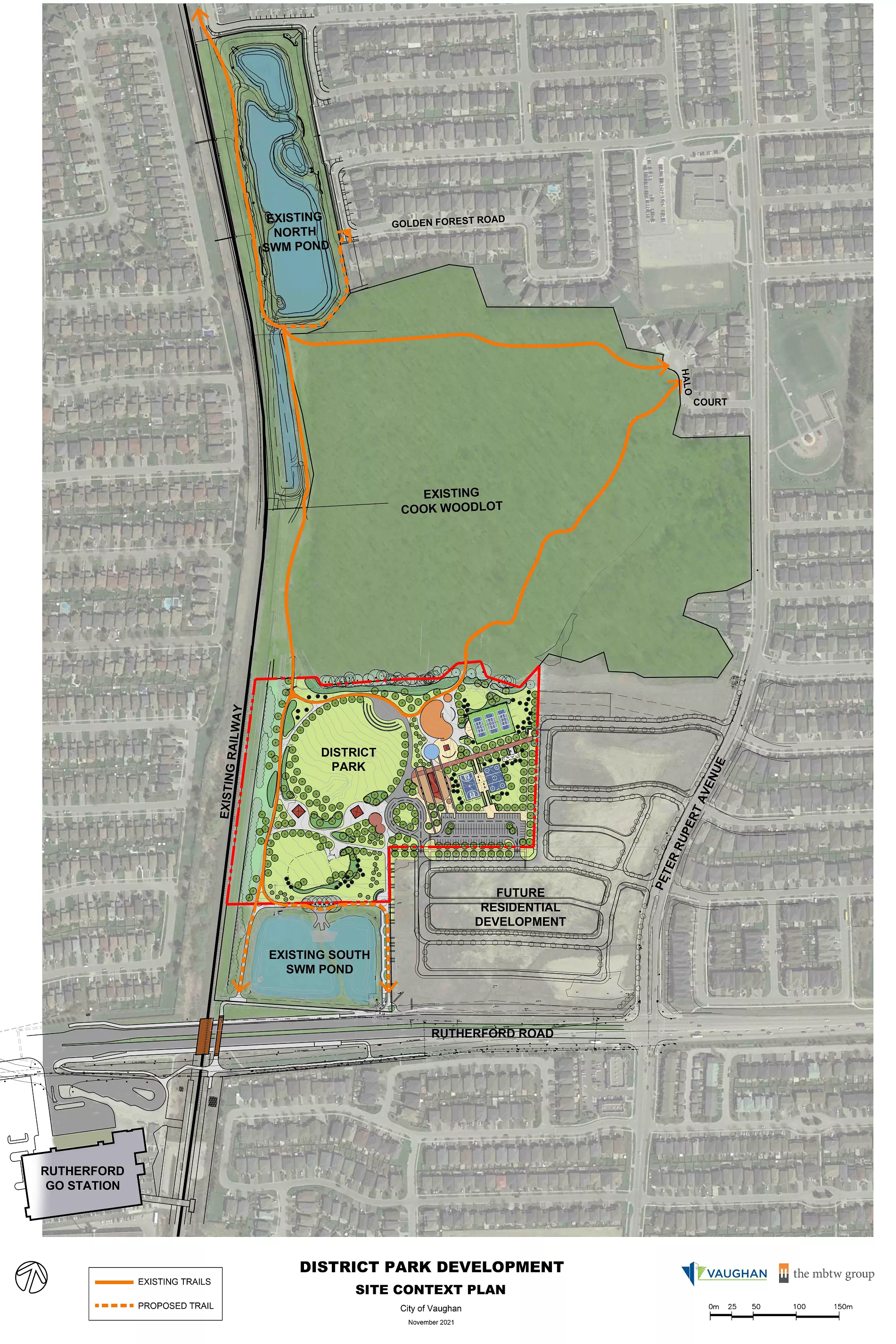 Site Context Plan: Block 18 District Park