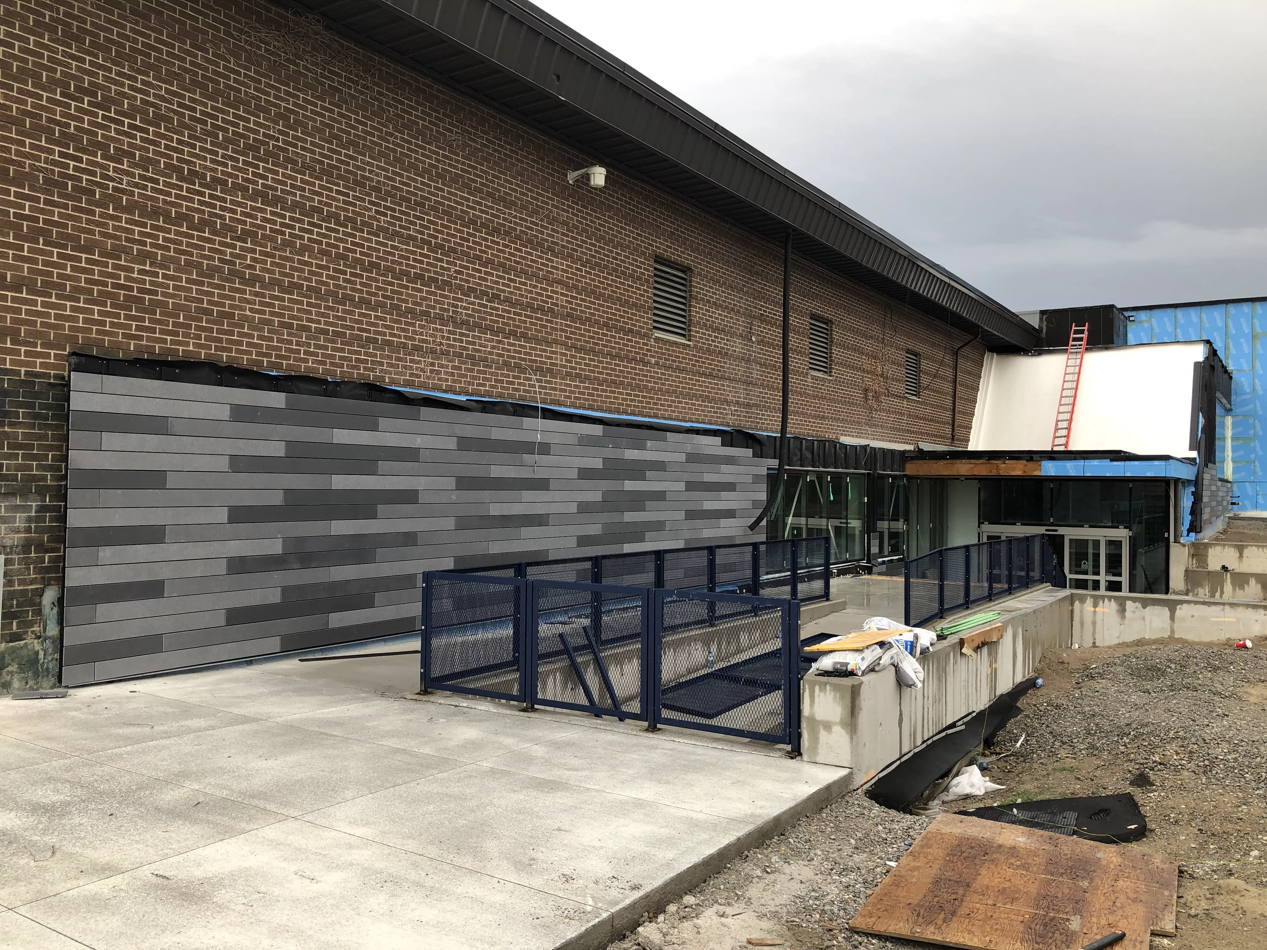 Image of new east arena entrance