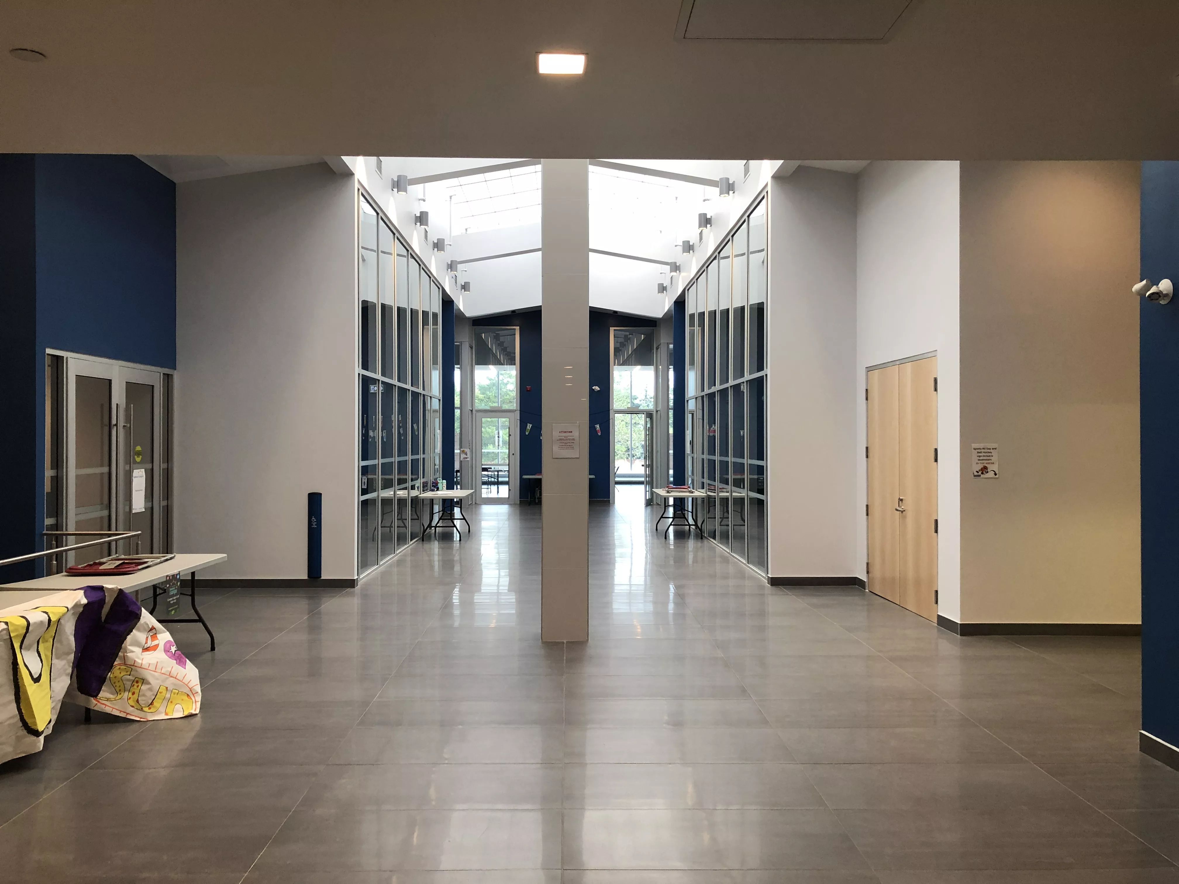 Image of new program room wing