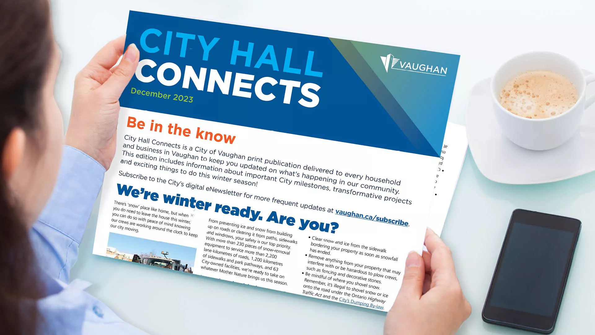 Check your mailbox… City Hall Connects is on its way!